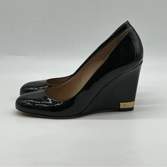 Tory Burch Astoria Wedge Shoe. Size 8.5 - Picture 6 of 11